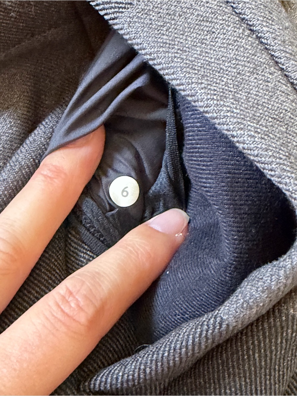 lululemon Brisky Biker Jacket - Black/Grey - Picture 7 of 14